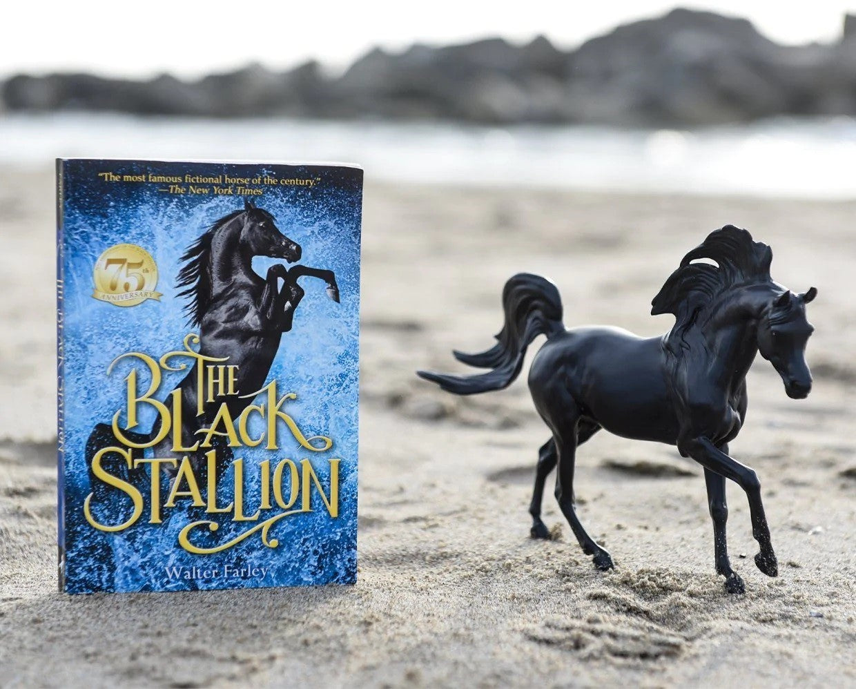 Breyer The Black Stallion Horse &amp; Book Set - Breeches.com