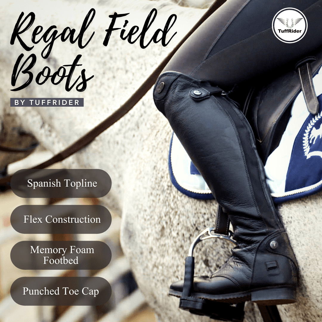 TuffRider Ladies Regal Field Boots - Breeches.com
