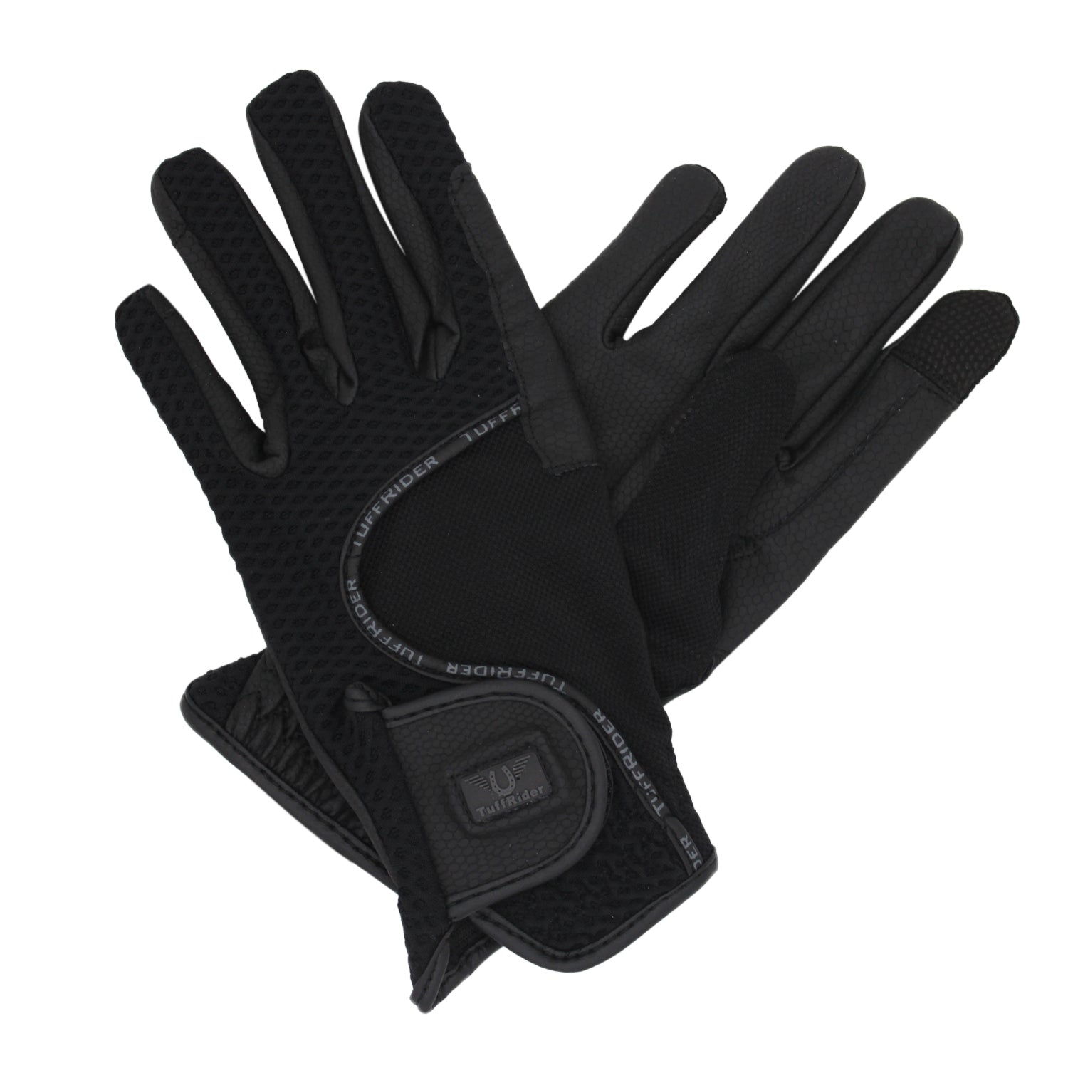TuffRider Ladies Honeycomb Smart Riding Gloves - Breeches.com