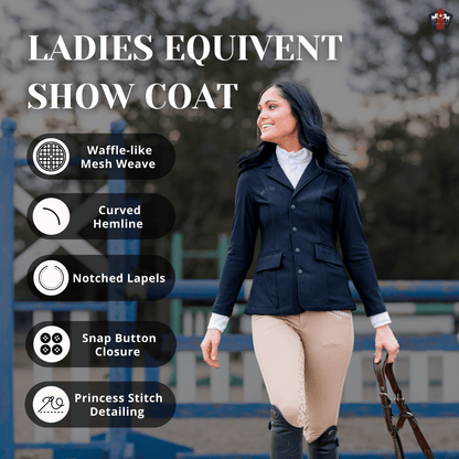 Equine Couture Ladies EquiVent Show Coat - Breeches.com