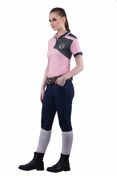 Equine Couture Ladies Sportif Natasha Knee Patch Breeches_5