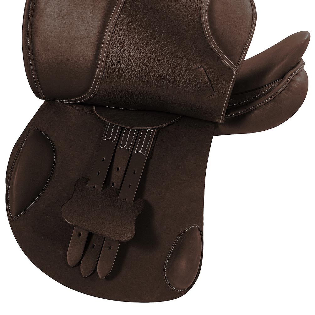 Henri de Rivel Carmel Covered Close Contact Jumping Saddle - Breeches.com