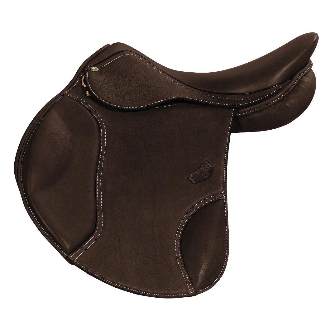 Henri de Rivel Carmel Covered Close Contact Jumping Saddle - Breeches.com