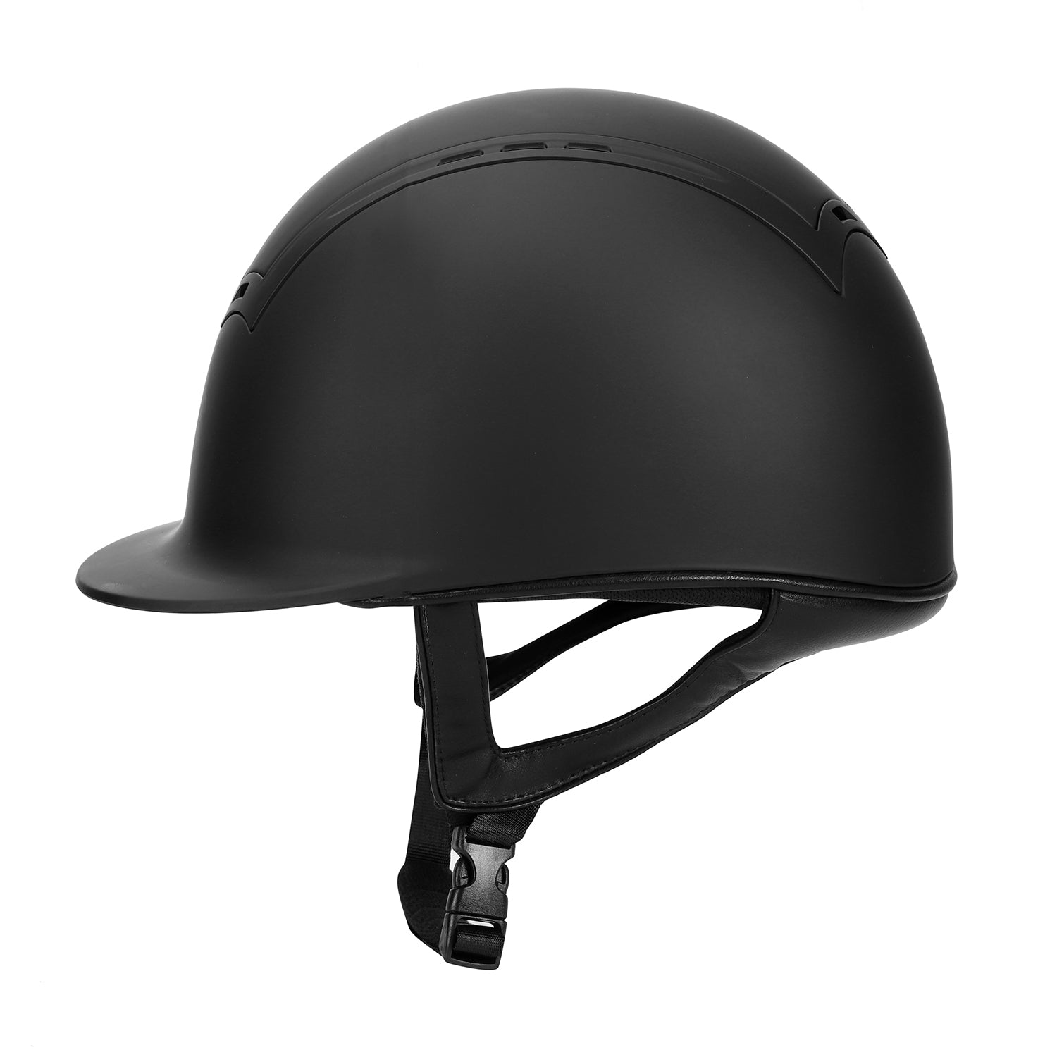 TuffRider Show Time Helmet|Protective Head Gear for Equestrian Riders - SEI Certified, Tough and Durable - Black&quot; - Breeches.com