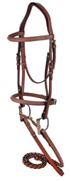 Laureate by Henri de Rivel Raised Fancy Stitched Bridle w/ Laced Reins