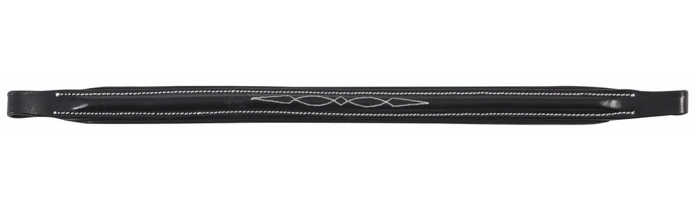 Henri de Rivel Pro Raised Fancy Stitched Replacement Browband for Traditional Style Bridles - Breeches.com