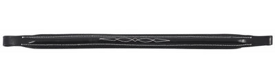 Henri de Rivel Pro Raised Fancy Stitched Replacement Browband for Traditional Style Bridles - Breeches.com