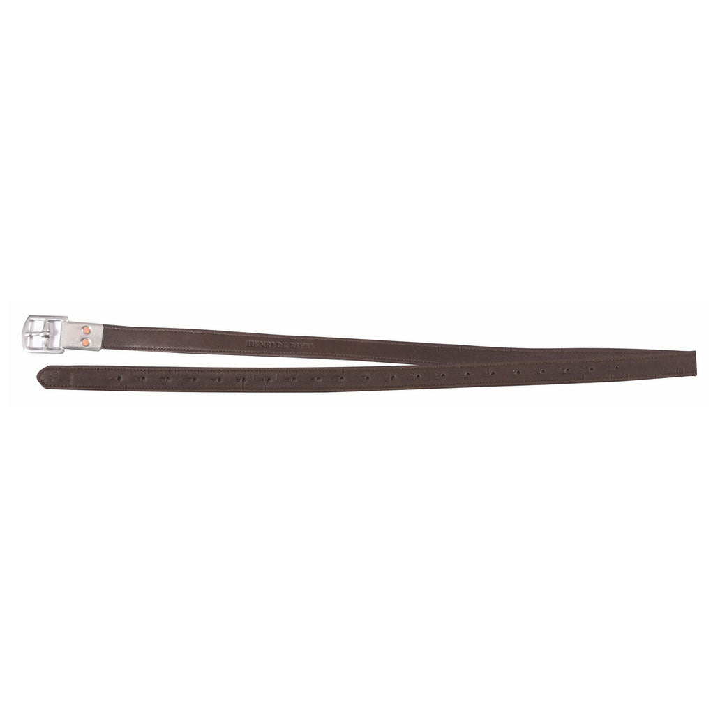 Henri de Rivel Triple Covered Grippy Close Contact Stirrup Leathers - Breeches.com