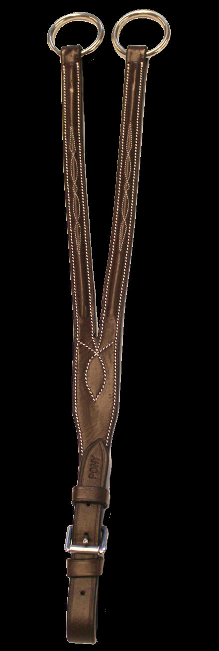 Henri de Rivel Pro Raised Fancy Stitched Running Martingale Attachment - Breeches.com