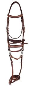Laureate by Henri de Rivel Anatomical Bridle w/ Rubber Reins