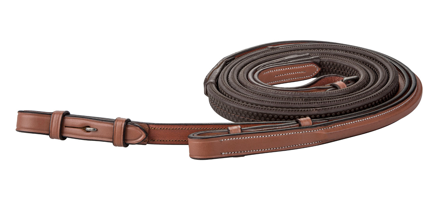 Laureate by Henri de Rivel Rubber Reins - Breeches.com