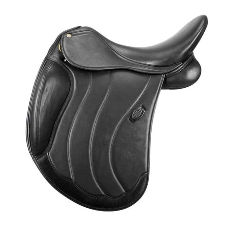 Selle De Dressage Cuir Monoflap Changeable WILDRACE - Taille à Préciser