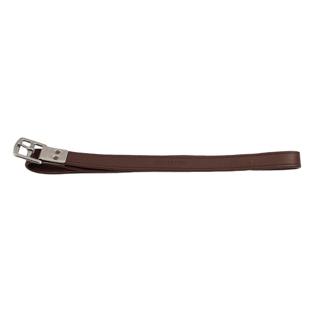 Henri de Rivel Triple Covered Close Contact Stirrup Leathers - Breeches.com