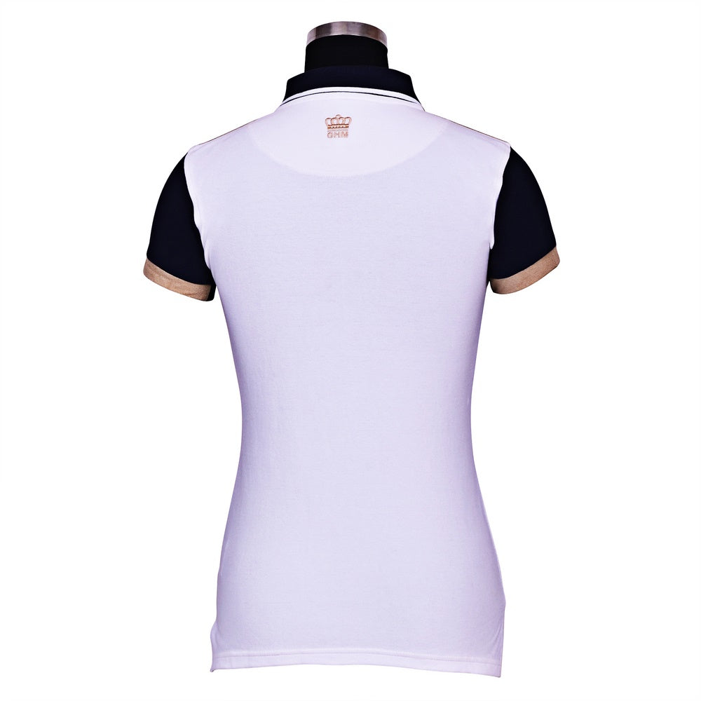 George H Morris Ladies Reserve Short Sleeve Polo Sport Shirt - Breeches.com