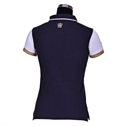 George H Morris Ladies Reserve Short Sleeve Polo Sport Shirt - Breeches.com