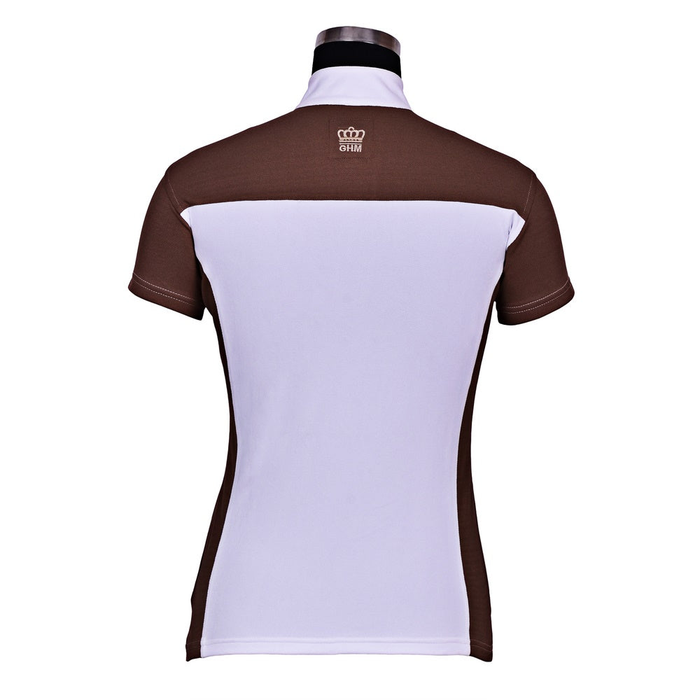 George H Morris Ladies Champion Short Sleeve Show Shirt - Breeches.com