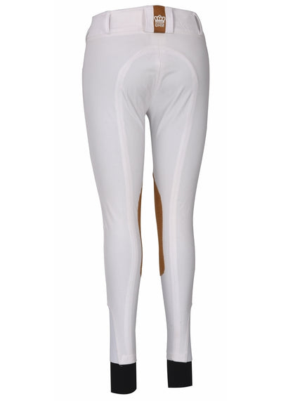 George H Morris Ladies Show Time Knee Patch Breeches - Breeches.com