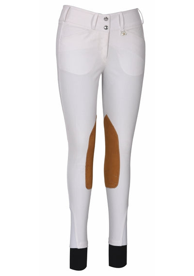 George H Morris Ladies Show Time Knee Patch Breeches - Breeches.com