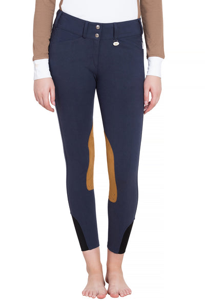 George H Morris Ladies Show Time Knee Patch Breeches - Breeches.com