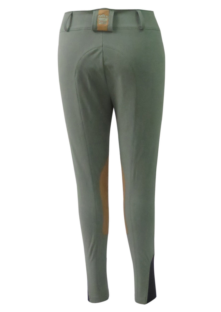 George H Morris Ladies Show Time Knee Patch Breeches - Breeches.com