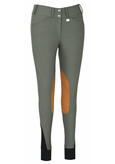 George H Morris Ladies Show Time Knee Patch Breeches - Breeches.com