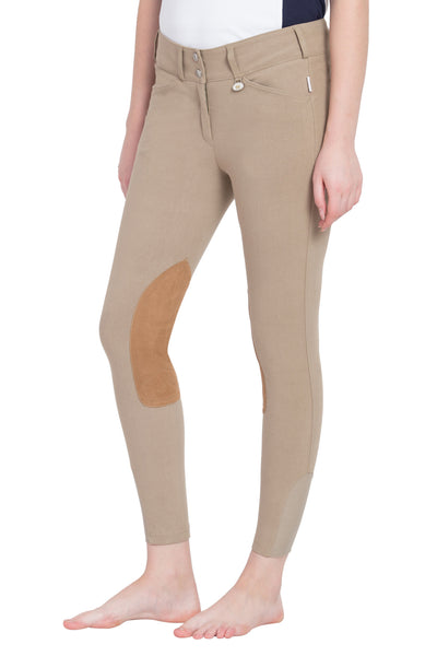 George H Morris Ladies Show Time Knee Patch Breeches - Breeches.com