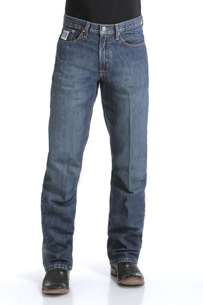 Cinch Men's Relaxed Fit Whie Label Jean- Dark Stone - Breeches.com