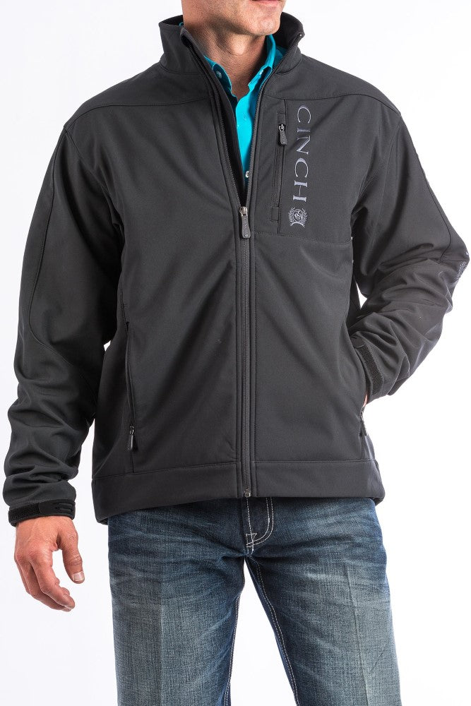 Cinch Men's Softshell Jacket w/ Logo - Breeches.com