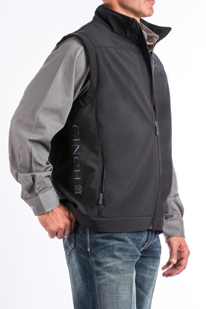 Cinch Men's Softshell Vest w/ Logo - Breeches.com