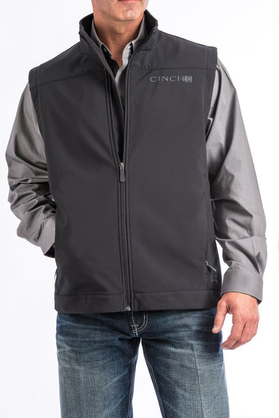 Cinch Men's Softshell Vest w/ Logo - Breeches.com