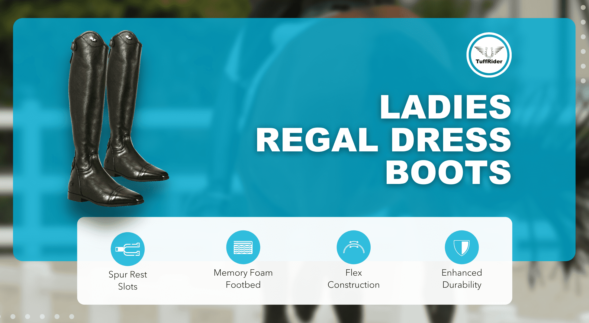 TuffRider Ladies Regal Dress Boots - Breeches.com