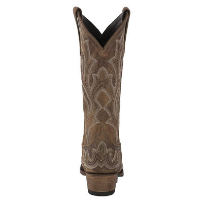Lane Ladies Burnt Caramel Saratoga Western Boot - Breeches.com