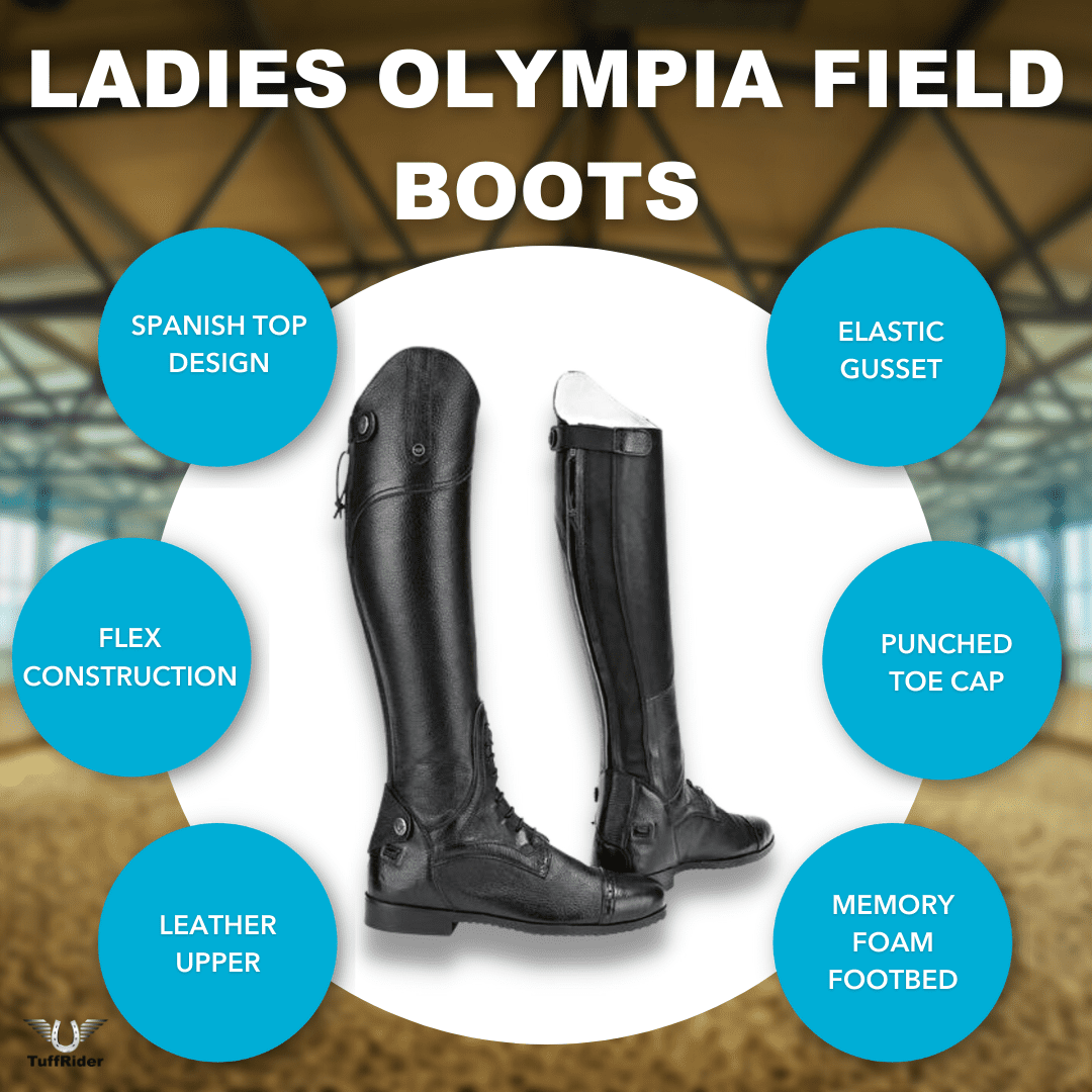 Tuffrider Ladies Olympia Field Boot - Breeches.com