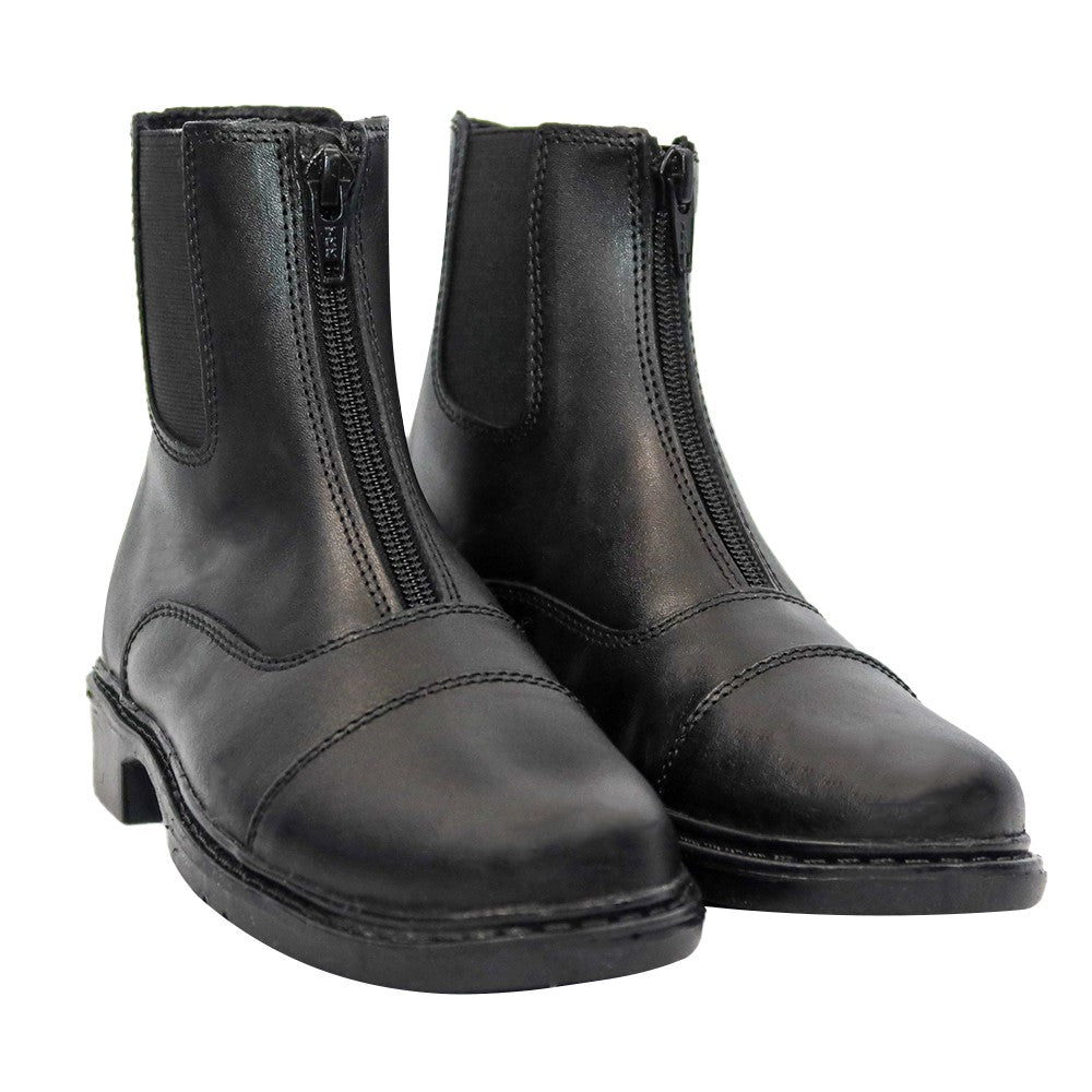 TuffRider Children's Perfect Front Zip Paddock Boots - Breeches.com
