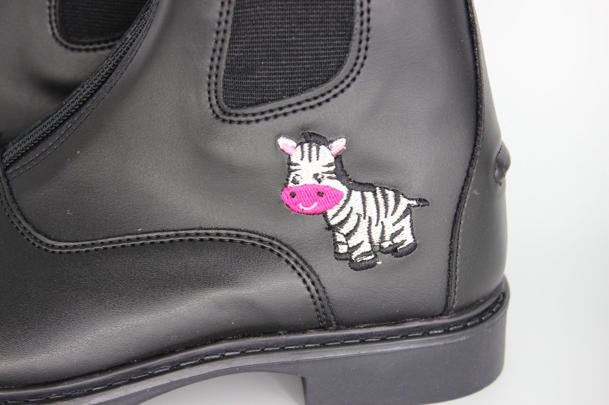 TuffRider Starter Zebra Paddock Boots for Children - Breeches.com