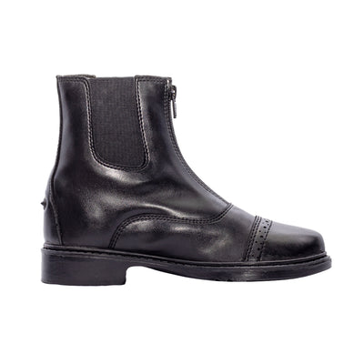 TuffRider Children's Thelwell Sweep Front Zip Paddock Boots - Breeches.com