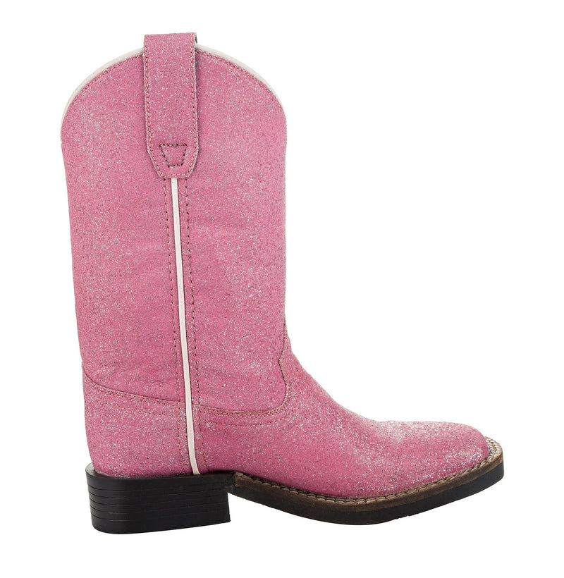 Tuffrider Children's Pink Glitter Western Boot - Breeches.com