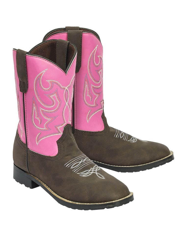 TuffRider Youth Voyageurs Square Toe Western Boot