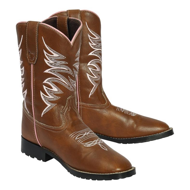 TuffRider Youth Channel Islands Square Toe Western Boot