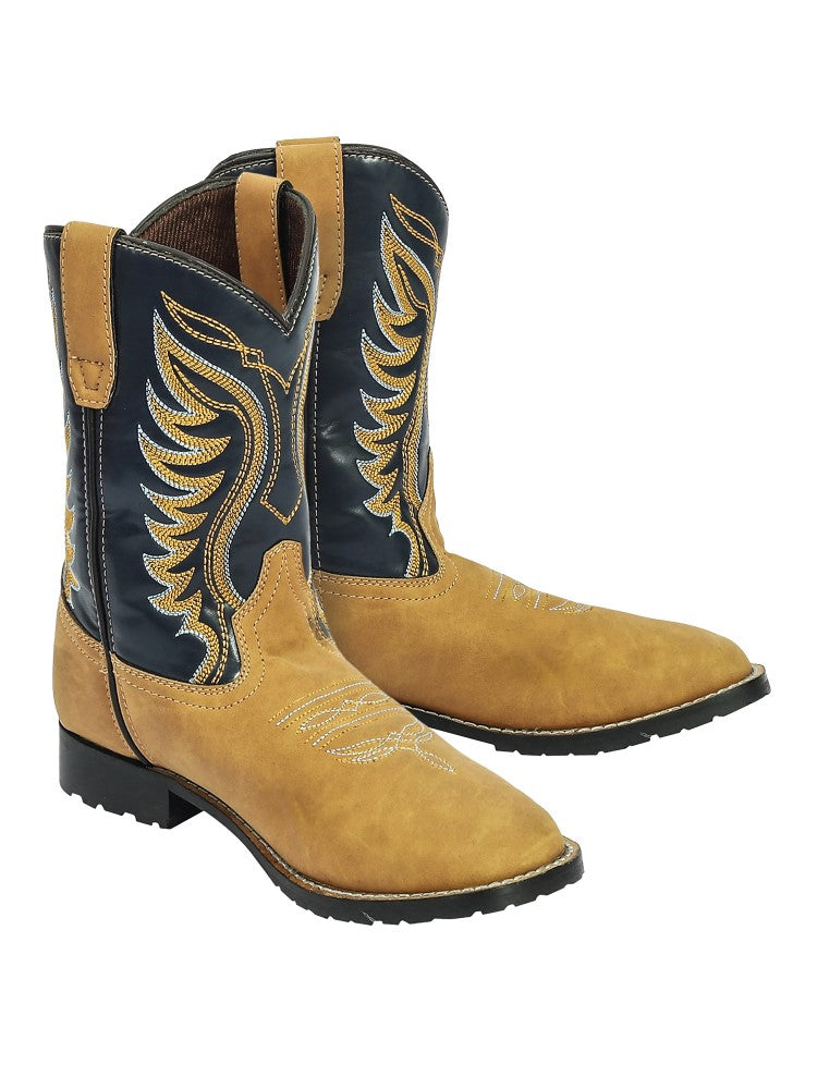 TuffRider Youth Lassen Rounded Toe Western Boot