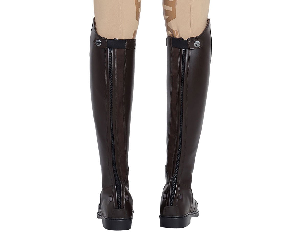 TuffRider Ladies Starter Back Zip Field Boots in Synthetic Leather - Breeches.com