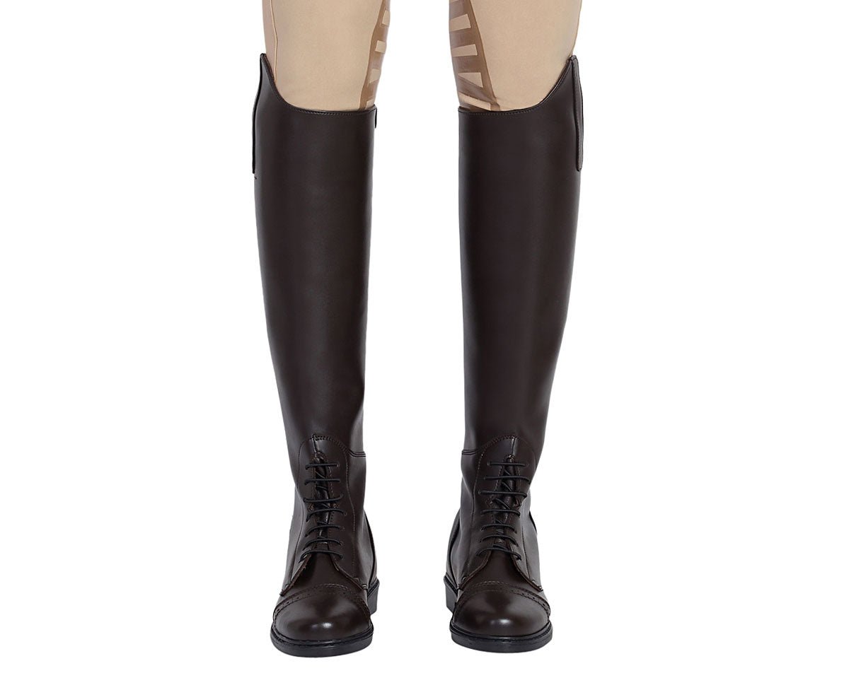TuffRider Ladies Starter Back Zip Field Boots in Synthetic Leather - Breeches.com