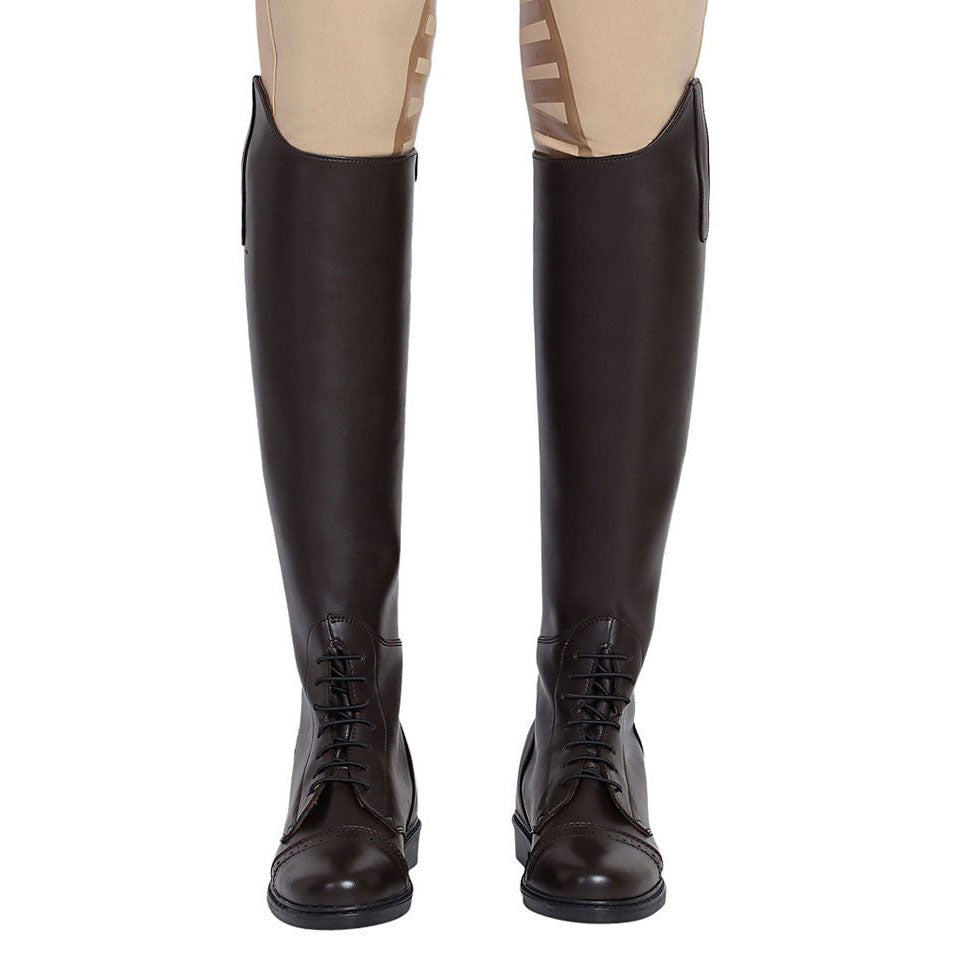 TuffRider Ladies Starter Back Zip Field Boots in Synthetic Leather - Breeches.com
