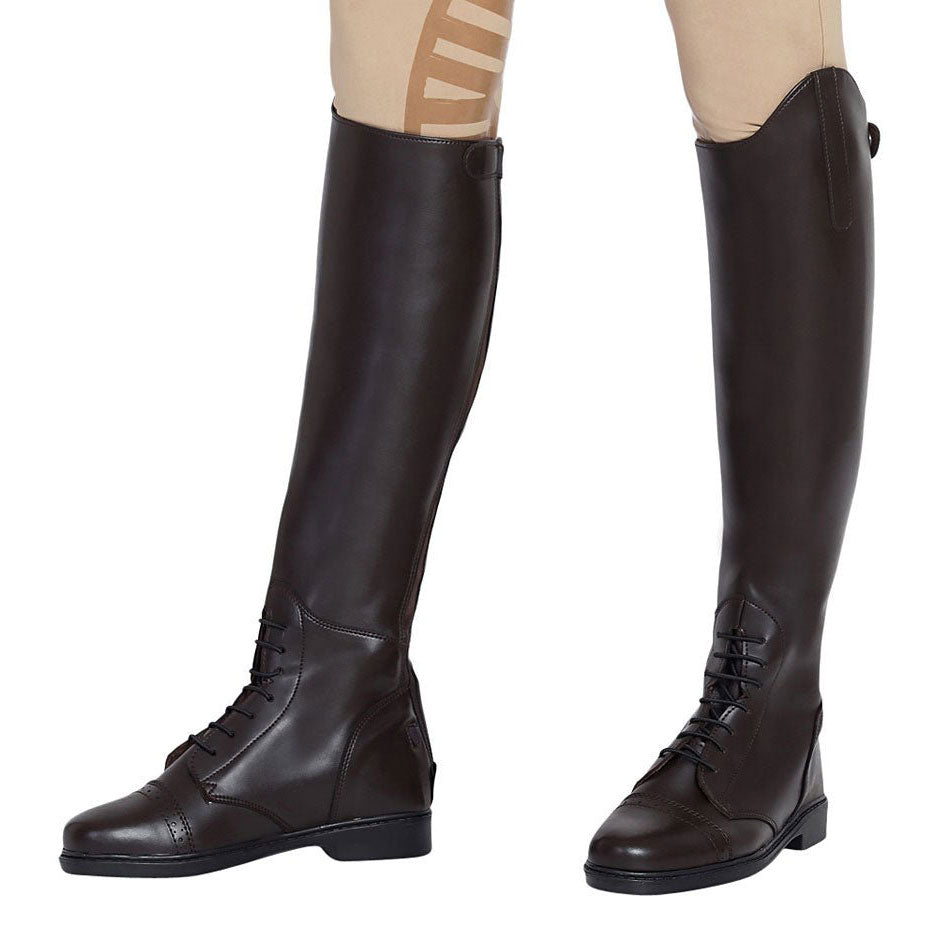 TuffRider Ladies Starter Back Zip Field Boots in Synthetic Leather - Breeches.com