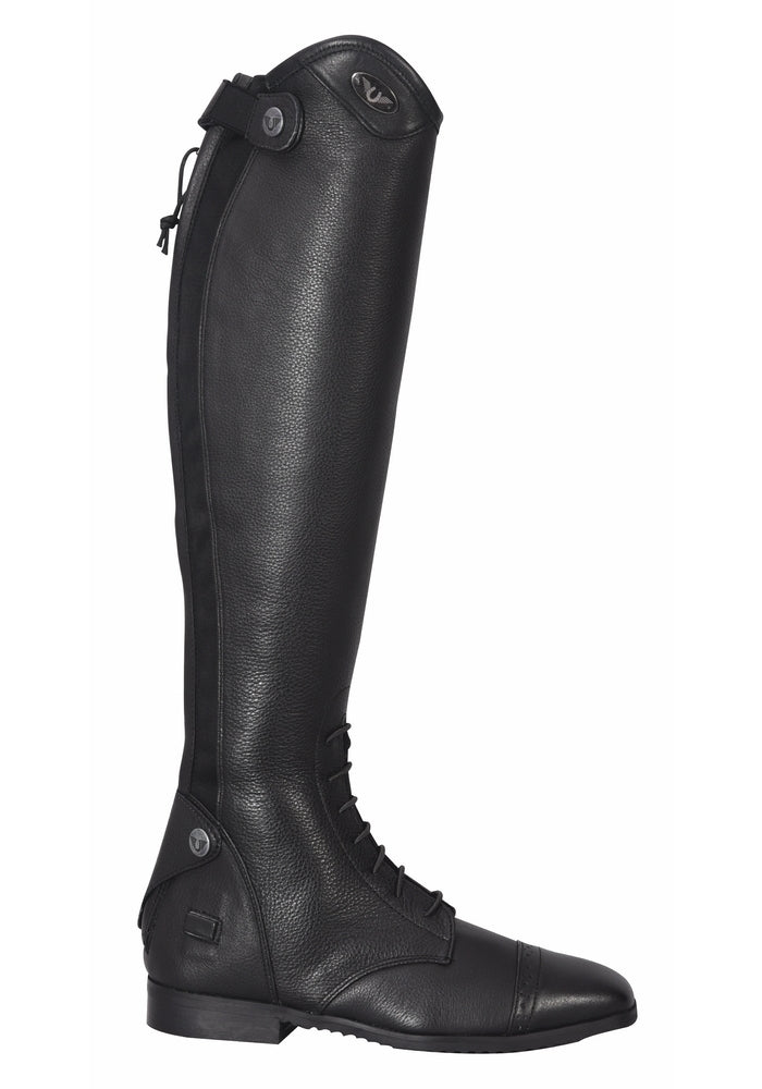 Bottes D'équitation TuffRider Belmont En Cuir Noir - Femme, Taille 11 Regular - Neuves