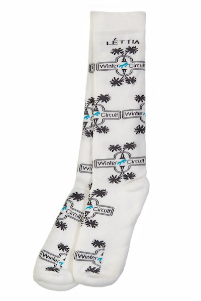 Lettia Winter Circuit Bamboo Socks