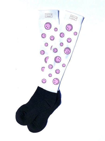 Lettia Smiley Padded Boot Sock