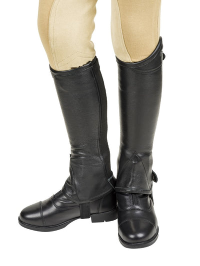 Lettia Children's London Leather Half Chaps - Breeches.com