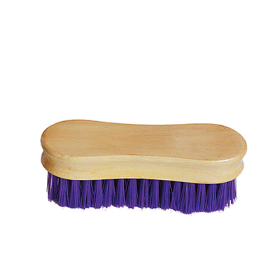 Tuffrider Stiff Face Brush With Wooden Grip - Breeches.com