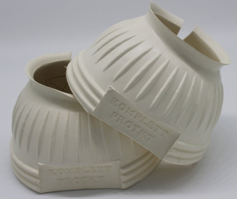 TuffRider Komplett Protkt Bell Boots Ribbed and Ringer with Hook and Loop Tape - Breeches.com